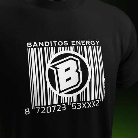 Banditos Men's Performance T-Shirt - Close-up of Fabric and Active Fit.