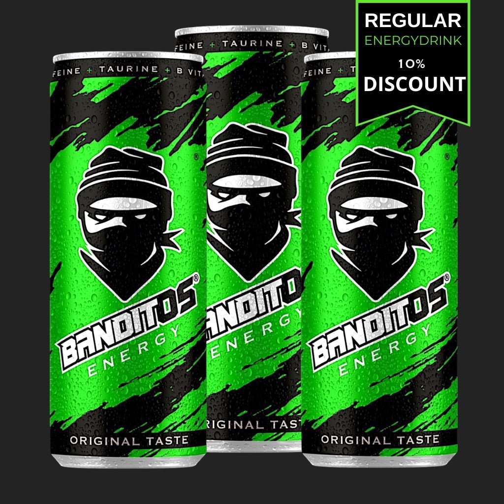 Banditos Energy Drink® (72x330ML) - Banditos Energy