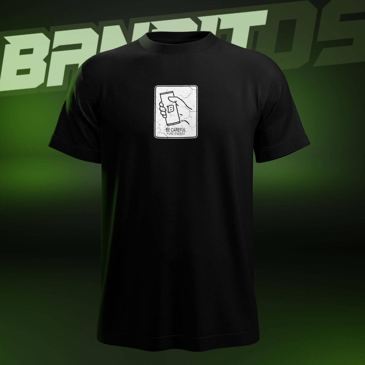 Banditos Men's Oversized T-Shirt - Front View, Trendy Graphic Tee with Relaxed Fit.